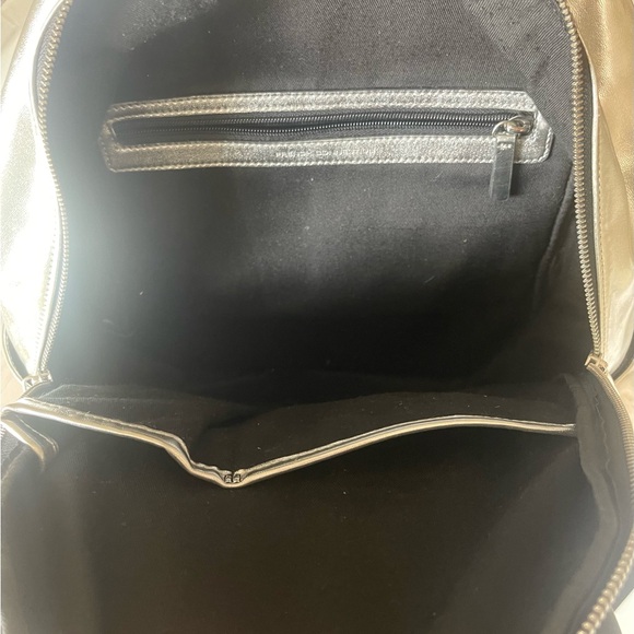 French Connection Silver Backpack - Picture 4 of 4